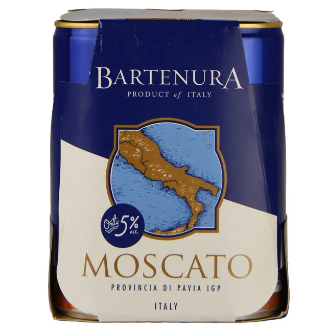 Bartenura Moscato D'asti 4 Pack / 4-250mL