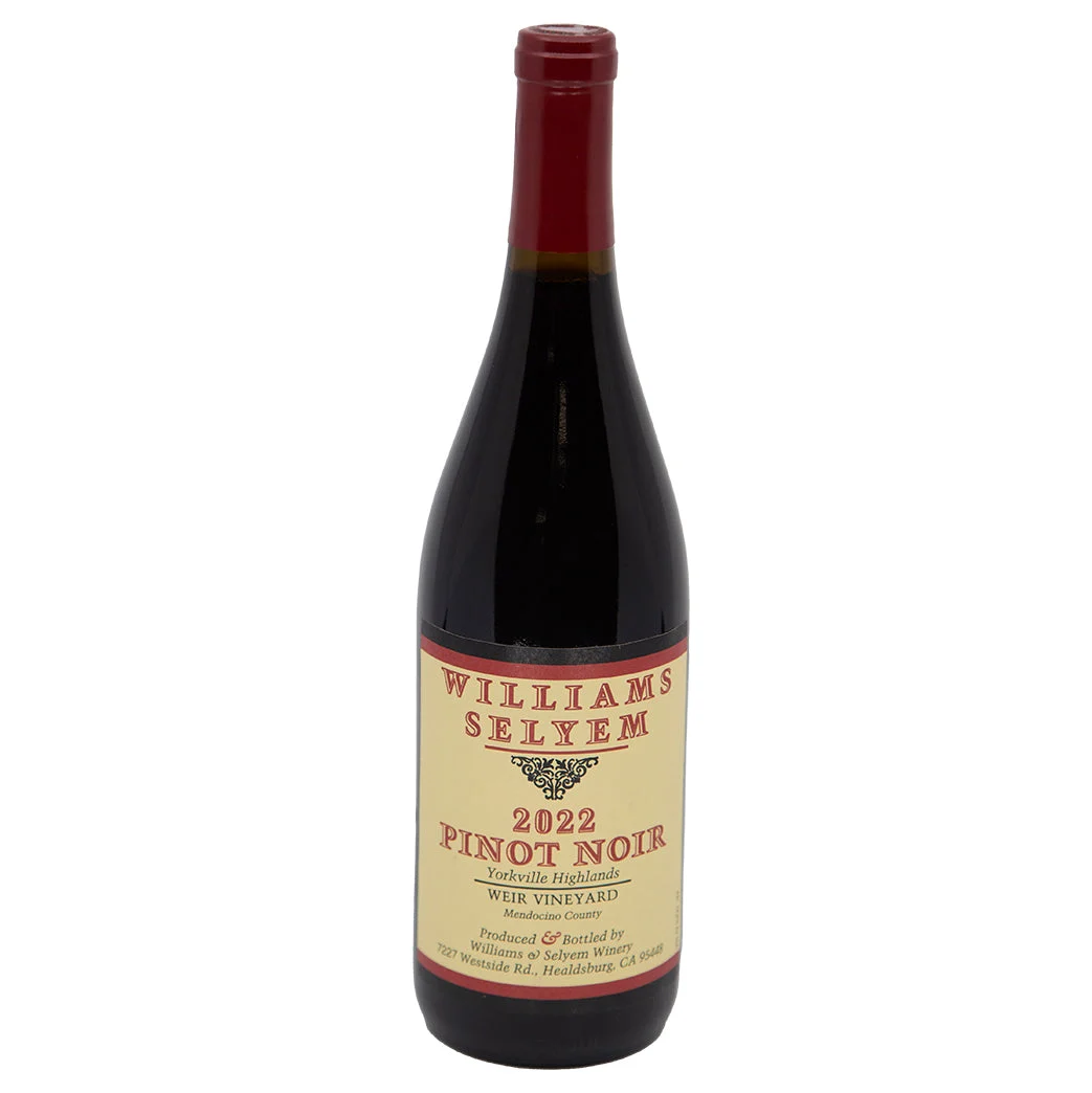 2022 Williams Selyem Pinot Noir Weir Vineyard 750mL