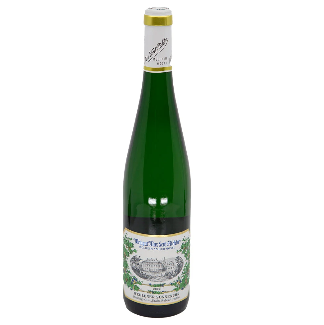 2022 Max Ferdinand Richter 'Wehlener Sonnenuhr Uralte Wurzelechte' Reben Riesling GG, Mosel 750mL