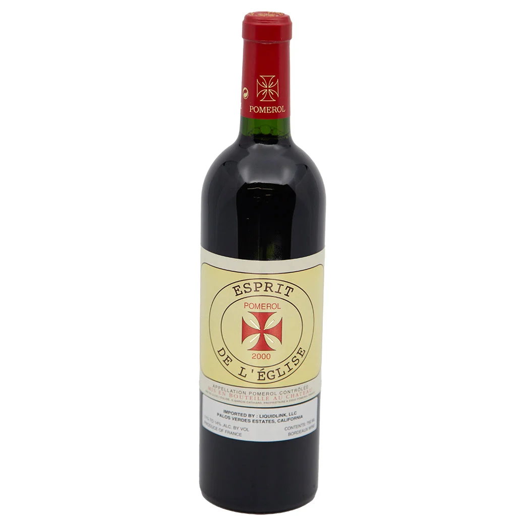 2000 Clos L'Eglise 'Esprit de L'Eglise' Pomerol 750mL