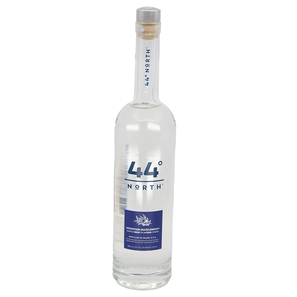NV 44 Degrees North Huckleberry Vodka 750mL