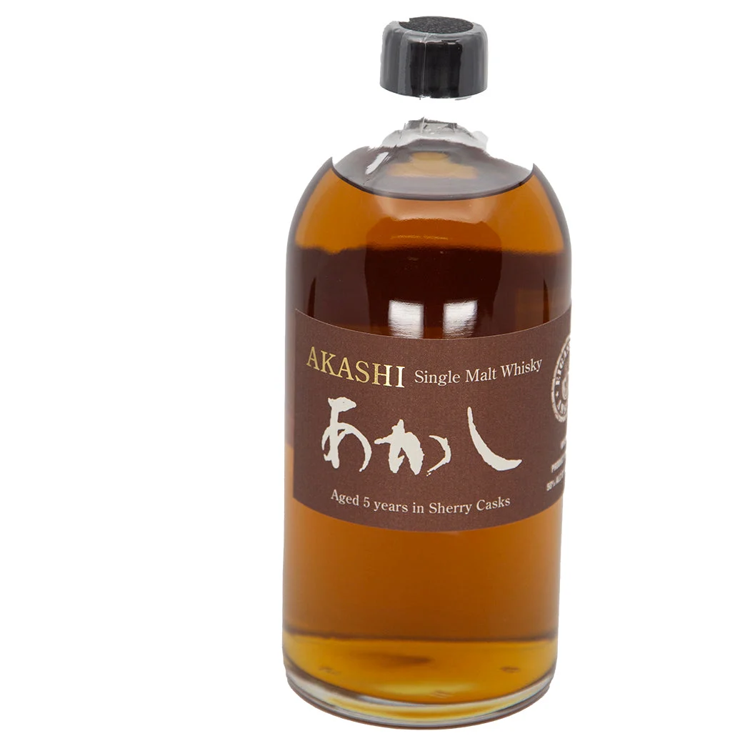 Akashi 5 year Sherry Single Malt Whisky 750mL