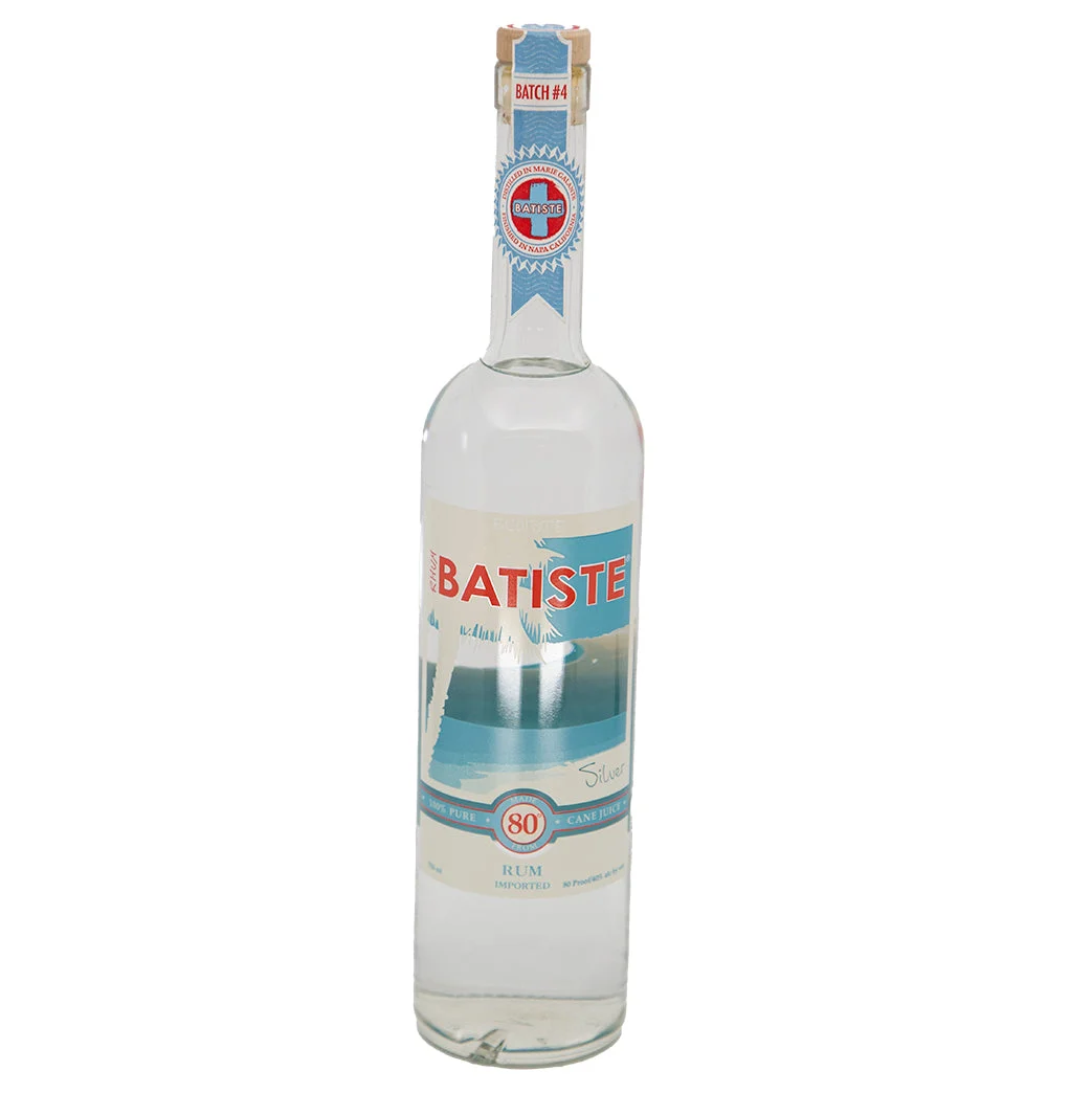 Batiste Silver Pure Cane Juice Rum 750mL