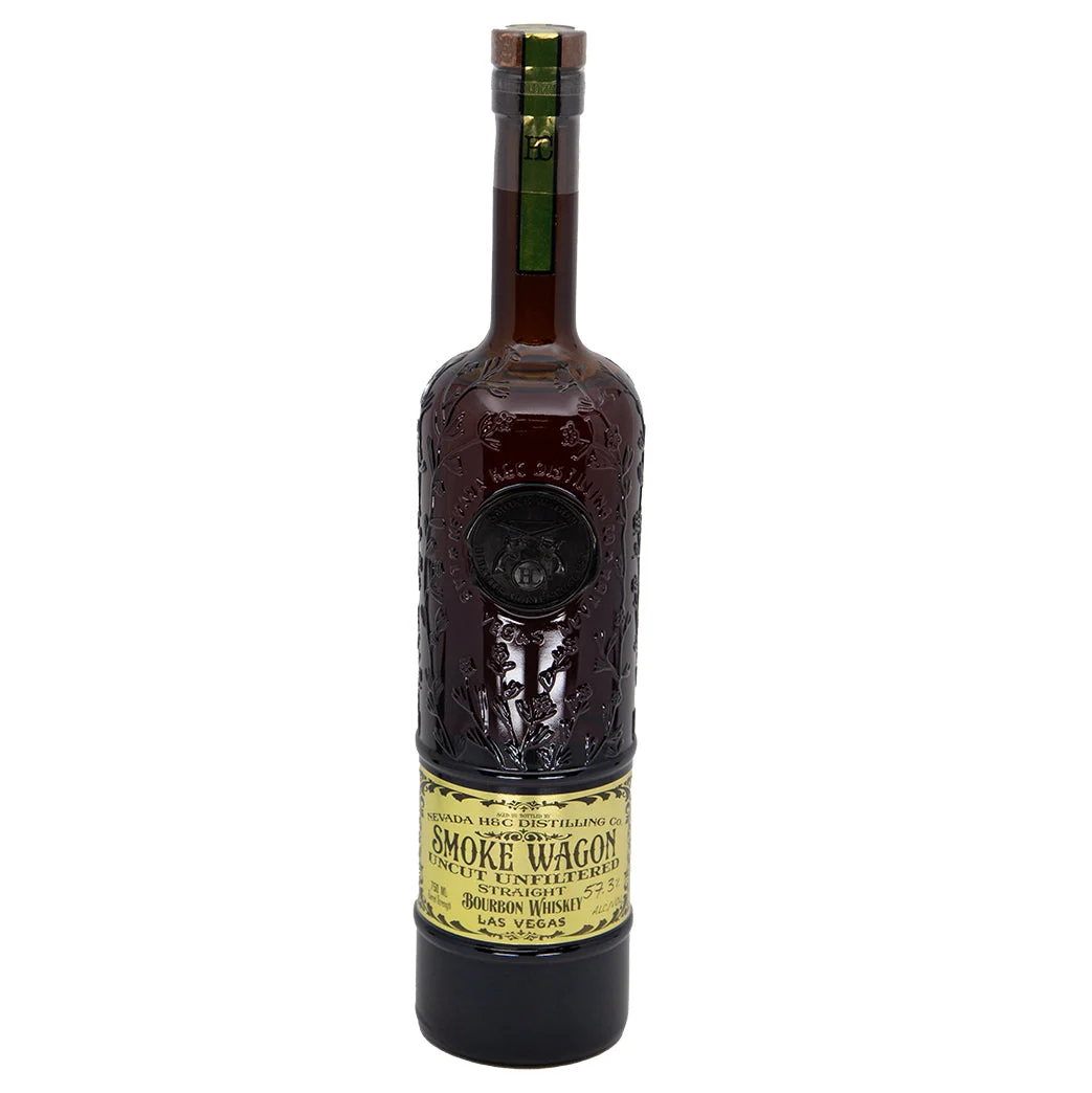 Smoke Wagon Uncut Bourbon Whiskey 750ml