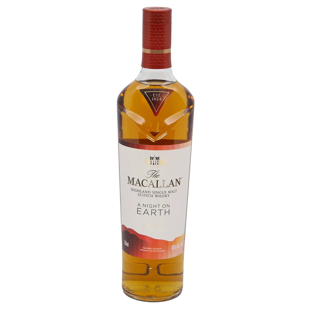 Macallan 'A Night on Earth the Journey' Single Malt Scotch Whisky 2023 750mL