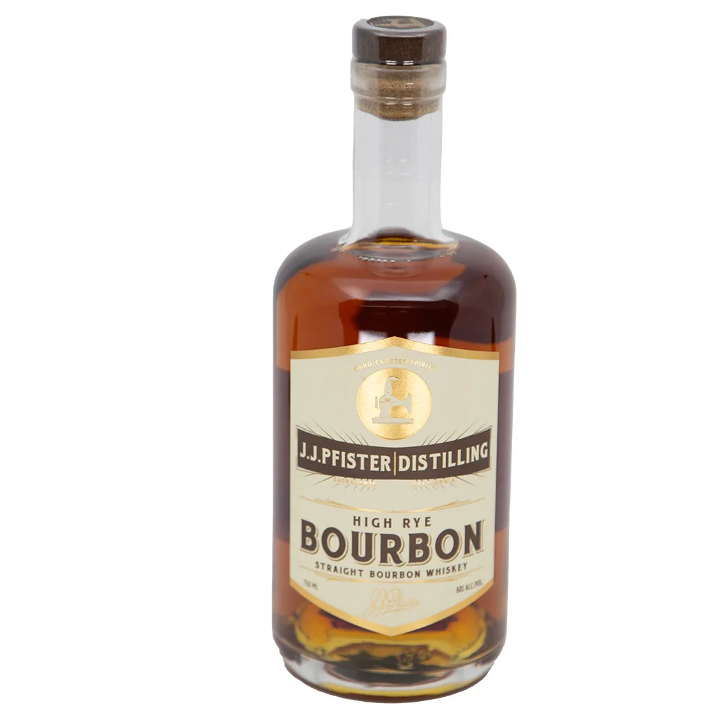 JJ Pfister Bourbon Whiskey (100 proof) 750ml