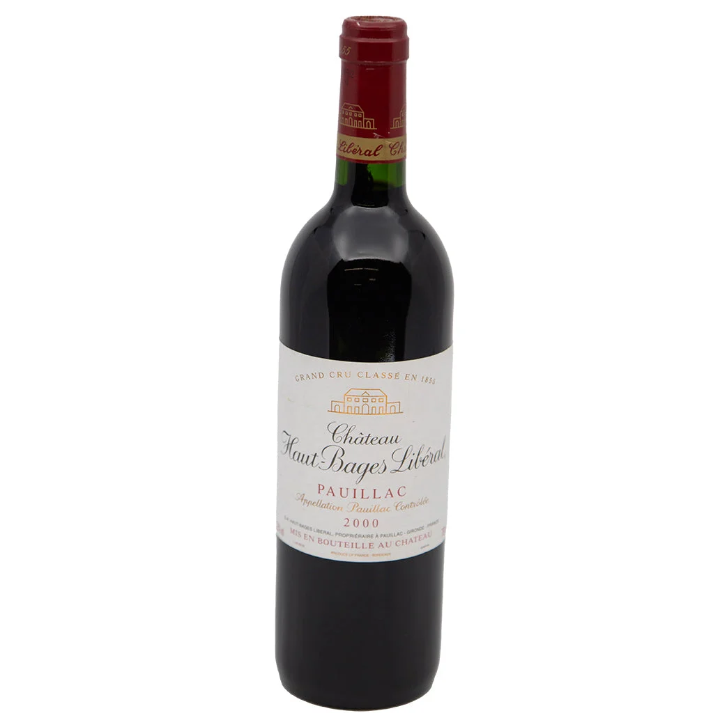 2000 Chateau Haut Bages Liberal, Pauillac 750mL