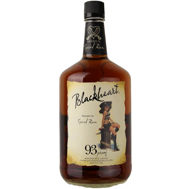 Blackheart Premium Spiced Rum 93 Proof / 1.75 Ltr