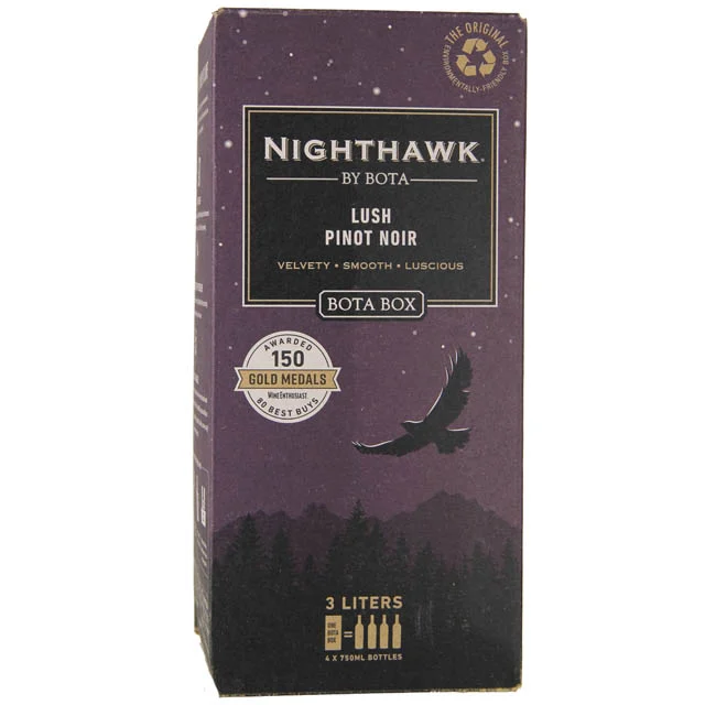 Bota Box Nighthawk Lush Pinot Noir / 3L