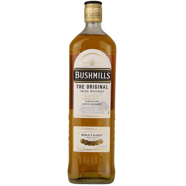 Bushmills Irish Whiskey / Ltr