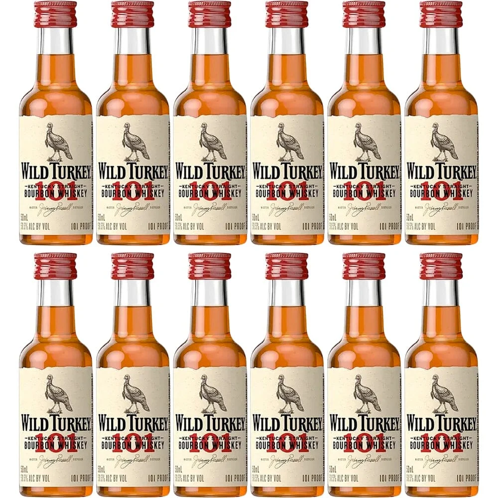 Wild Turkey 101 50ml 12 Pack