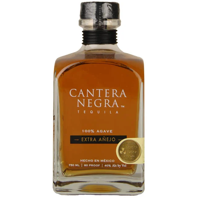 Cantera Negra Extra Anejo Tequila / 750mL