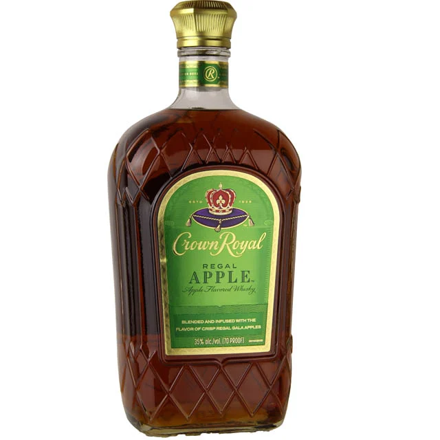 Crown Royal Apple Flavored Canadian Whisky / 1.75 Ltr