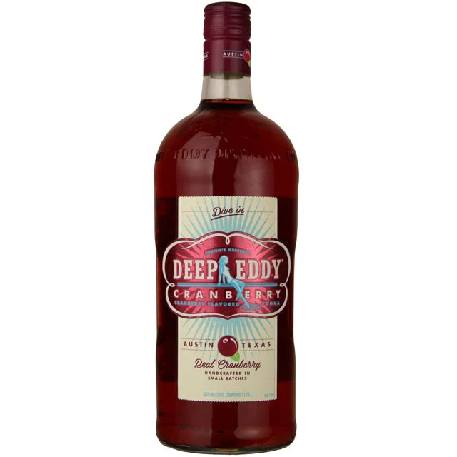 Deep Eddy Cranberry Flavored Vodka / 1.75 Ltr