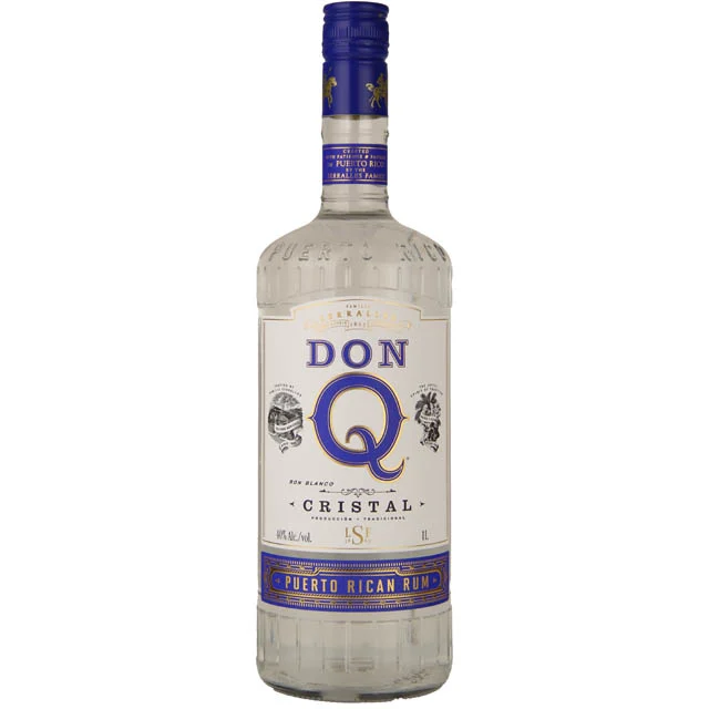 Don Q Cristal Rum / Ltr