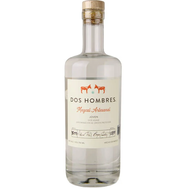 Dos Hombres Mezcal Artesanal Joven / 750mL