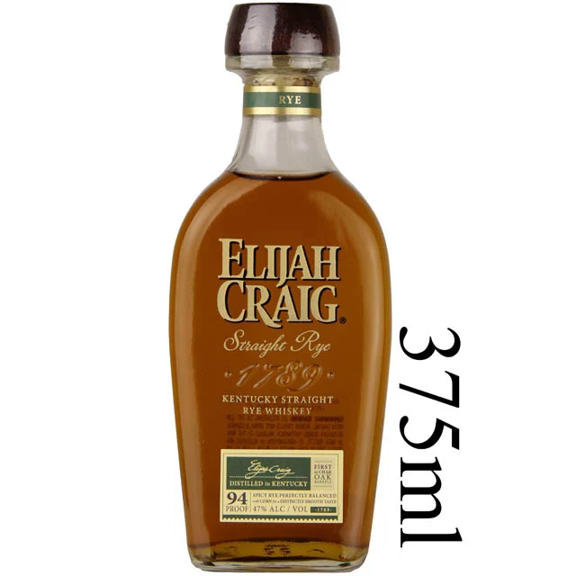 Elijah Craig Kentucky Straight Rye Whiskey - (Half Bottle) / 375mL