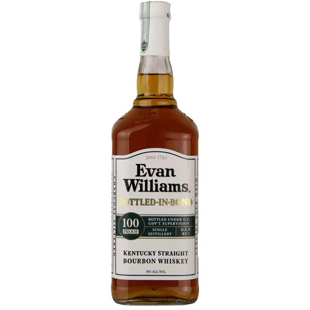 Evan Williams White Label Bourbon / Ltr