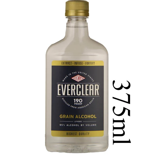 Everclear Grain Alcohol - (Half Bottle) / 375mL