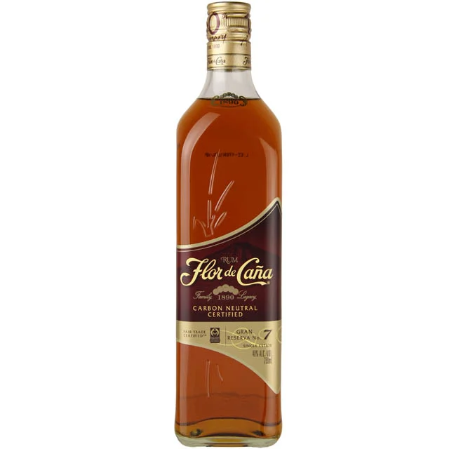 Flor de Cana 7 Yr Old Grand Reserve Rum / 750 mL