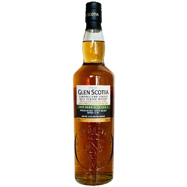 Glen Scotia 7 year Single Cask 19/660-3 Single Malt Scotch Whisky 750mL