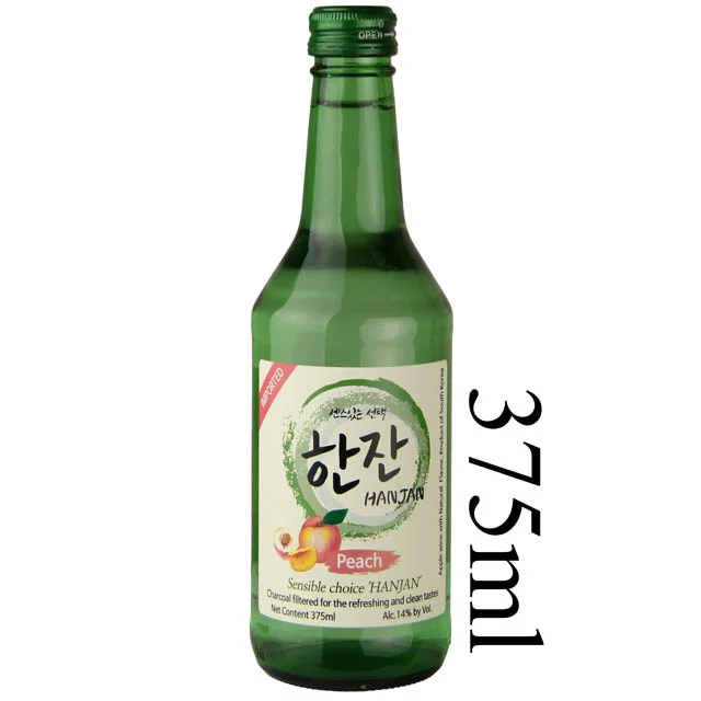 Hanjan Peach Soju - (Half Bottle) / 375mL