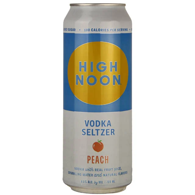 High Noon Sun Sips Vodka & Soda Peach / 700mL