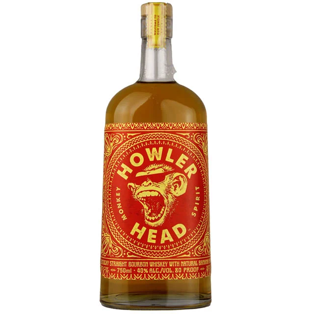 Howler Head Banana Flavored Kentucky Straight Bourbon Whiskey / 750mL
