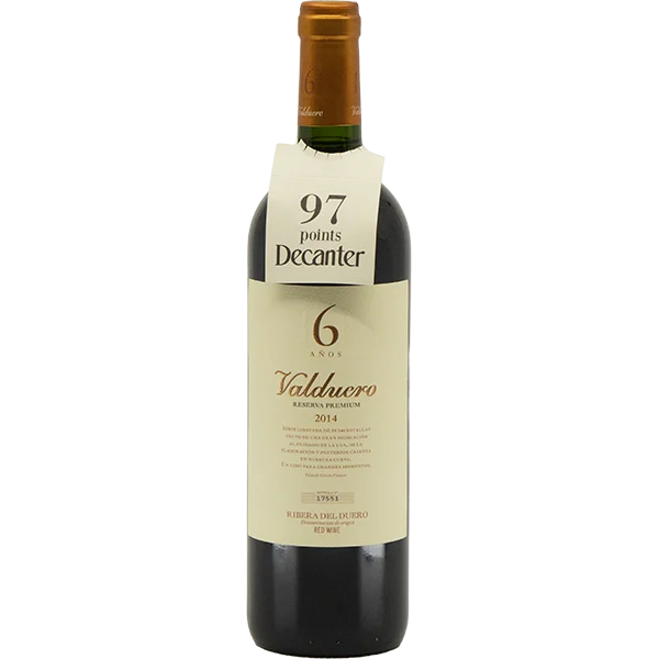 2014 Valduero 6 Anos Ribera del Duero 750mL