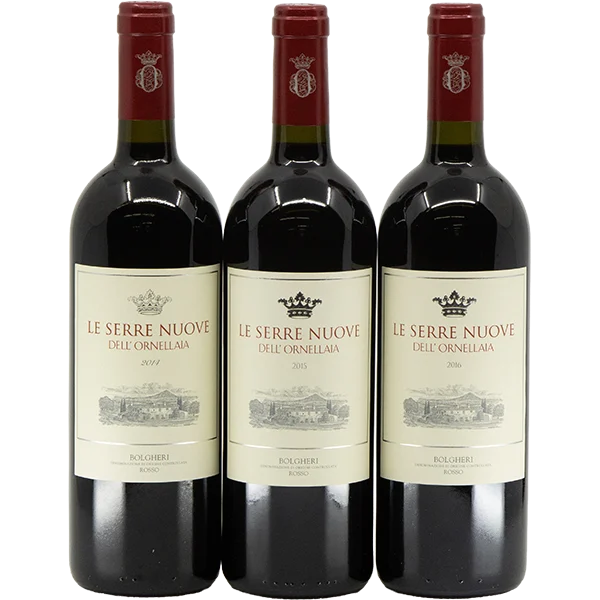 Ornellaia 'Le Serre Nuove' 3-Bottle Library Pack (1 each 2014, 2015, 2016 750mL)