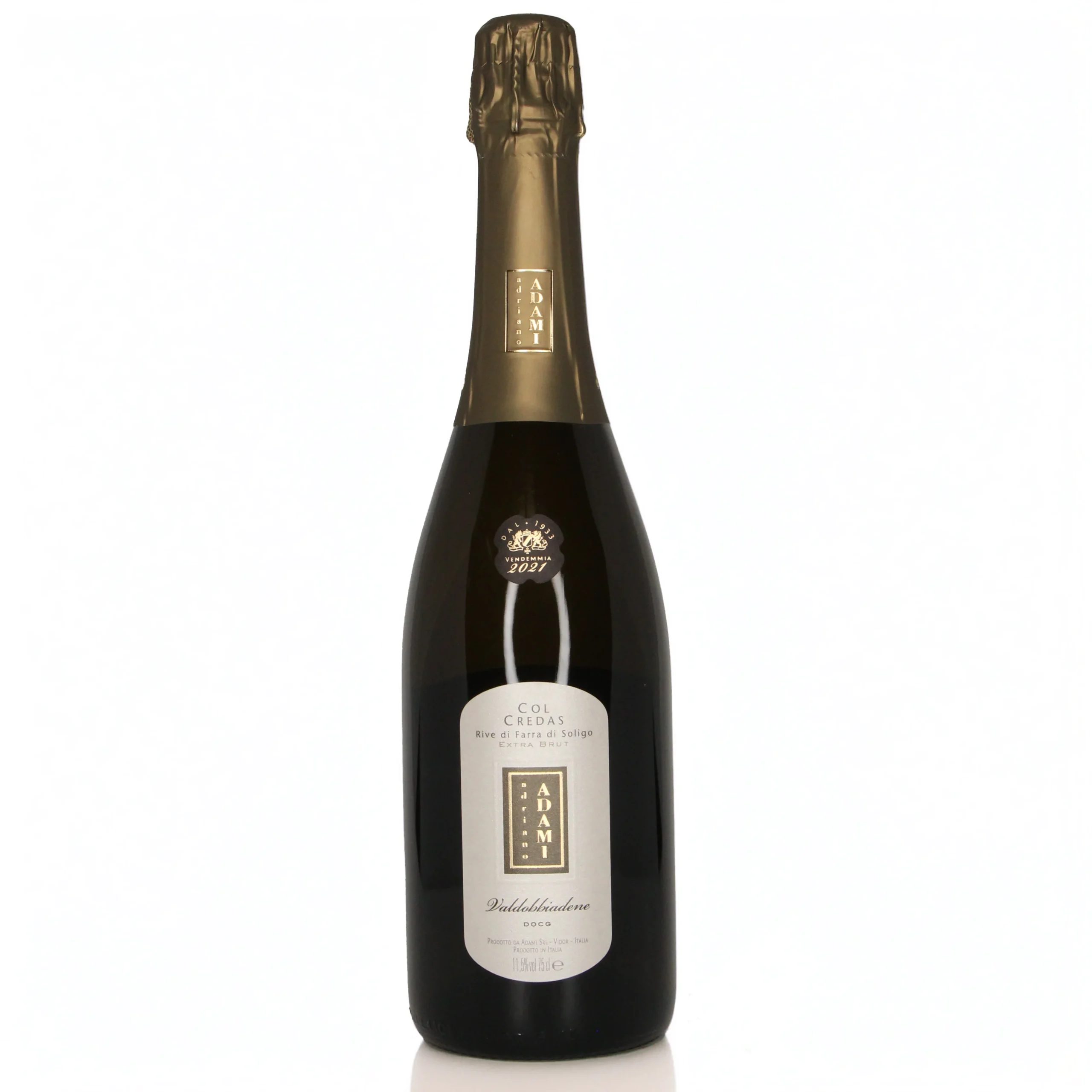 2021 Adami 'Col Credas Rive di Farra di Soligo' Valdobbiadene Prosecco Superiore 750mL