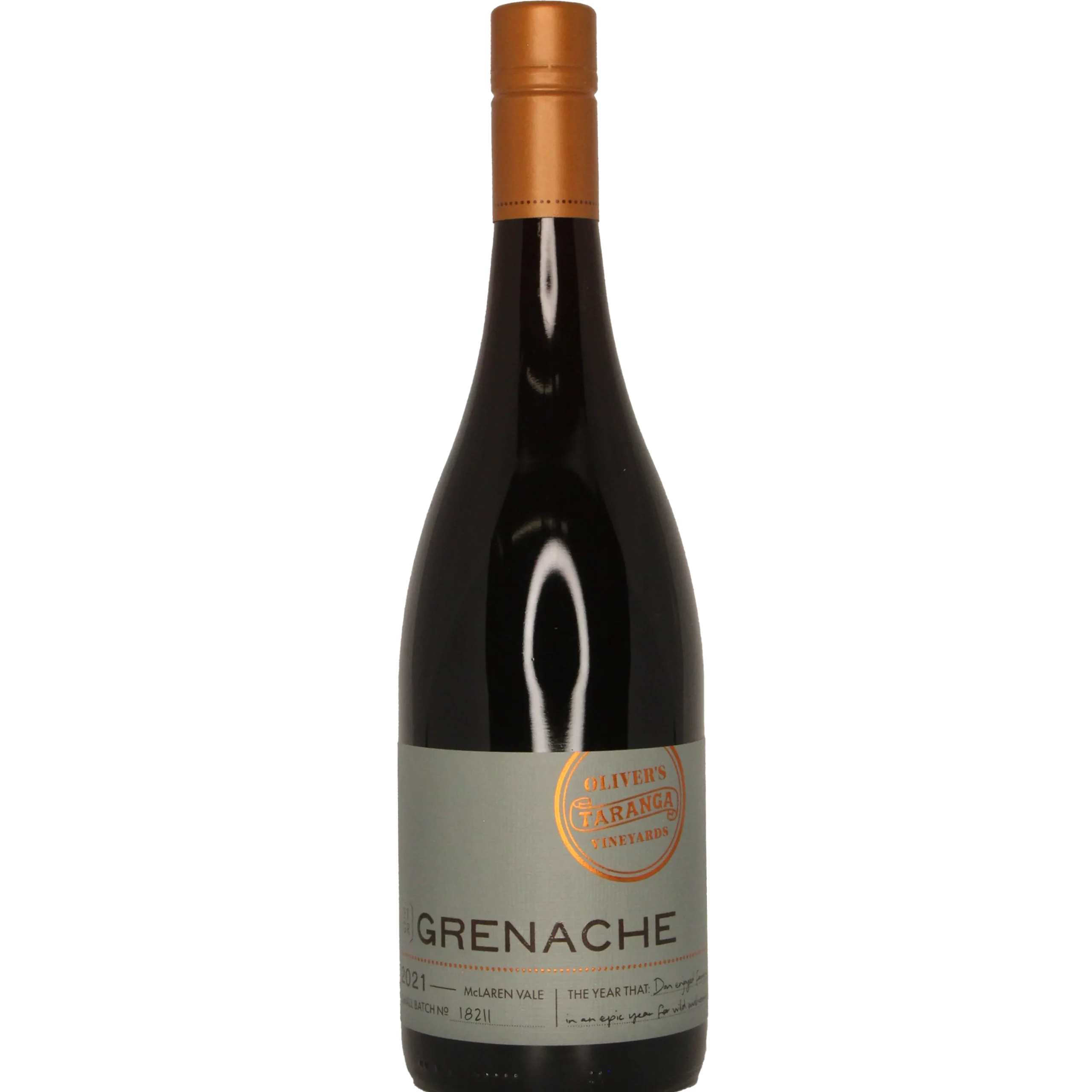 2021 Oliver's Taranga Grenache, McLaren Vale 750mL