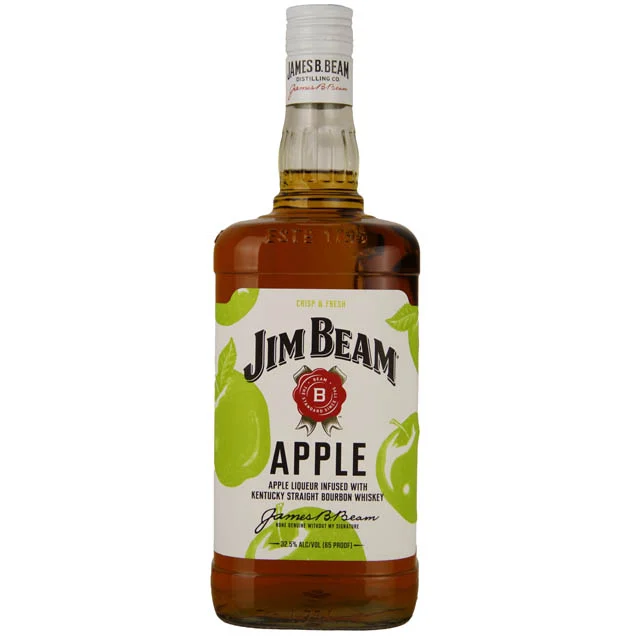 Jim Beam Apple Flavored Kentucky Straight Bourbon Whiskey / 1.75L