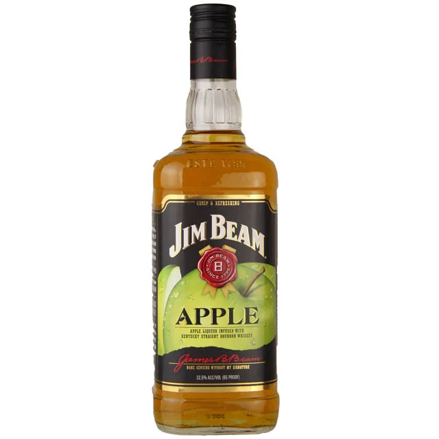 Jim Beam Apple Flavored Kentucky Straight Bourbon Whiskey / Ltr