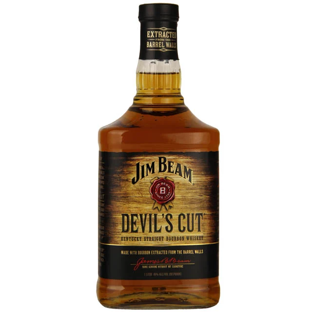 Jim Beam Devil's Cut 90 Proof Kentucky Straight Bourbon Whiskey / Ltr