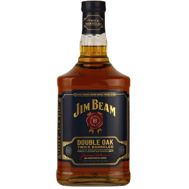 Jim Beam Double Oak Kentucky Straight Bourbon Whiskey / Ltr