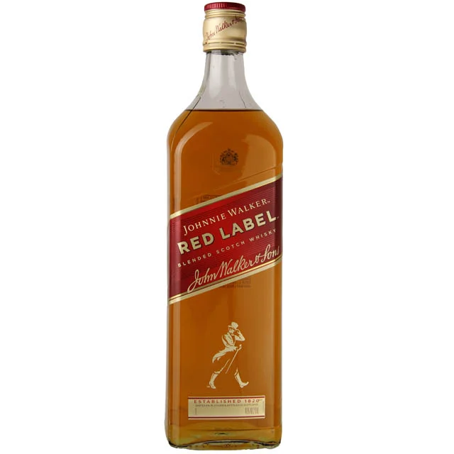 Johnnie Walker Red Label Blended Scotch Whisky / Ltr