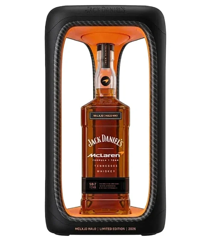 Jack Daniel's X Mclaren Halo MK1 Limited Edition Tennessee Whiskey