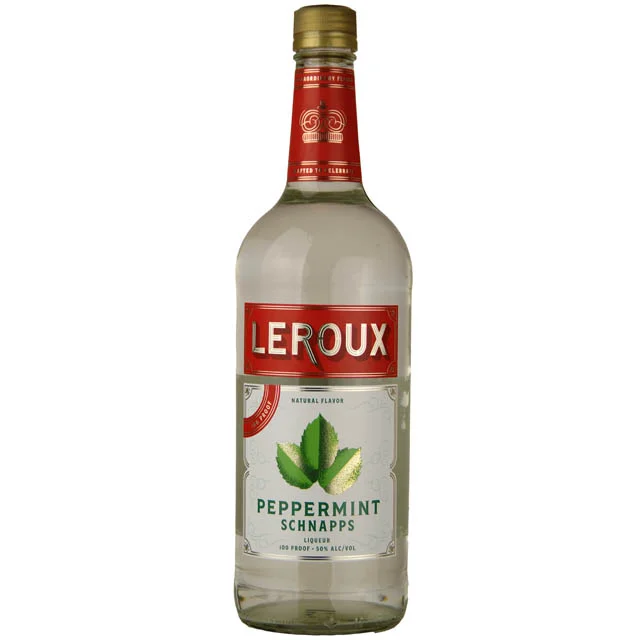 Leroux Peppermint Schnapps 100 proof / Ltr