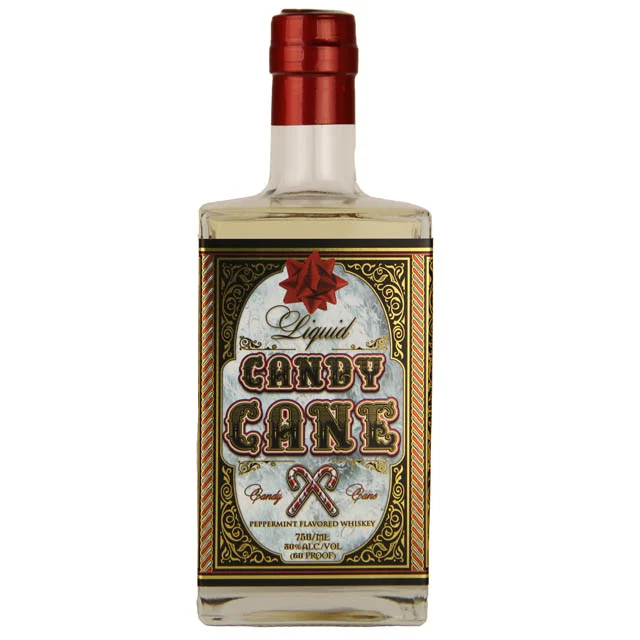 Liquid Candy Cane Peppermint Flavored Whiskey / 750mL