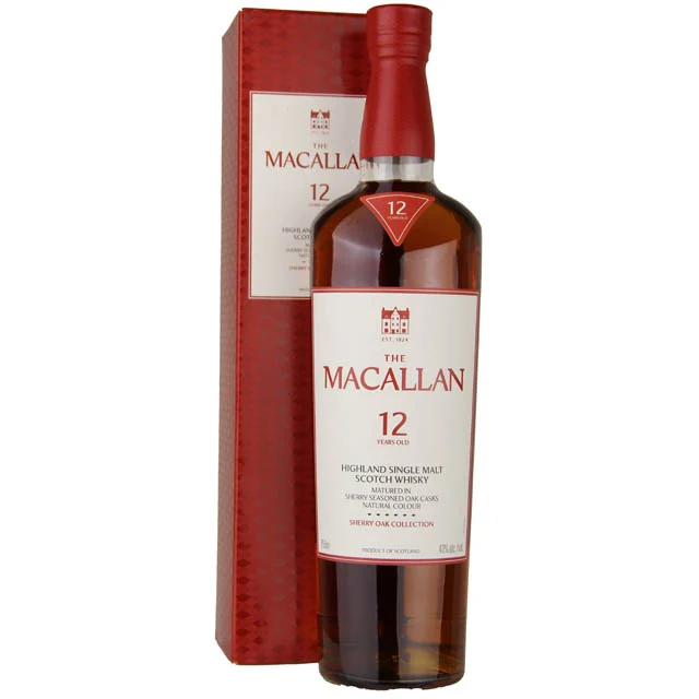 Macallan 12yr Sherry Oak Cask Single Malt Scotch Whisky / 750 ml