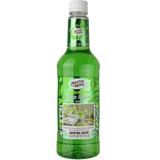 Master of Mixes Sour Apple Martini Mix / Ltr