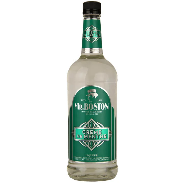 Mr. Boston White Creme de Menthe / Ltr