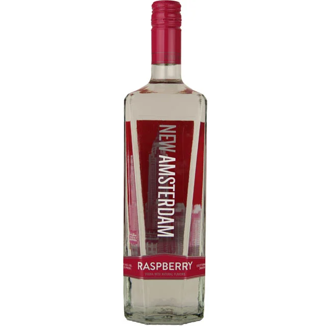 New Amsterdam Raspberry Flavored Vodka / Ltr