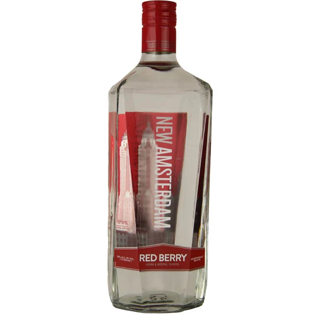 New Amsterdam Red Berry Flavored Vodka / 1.75L