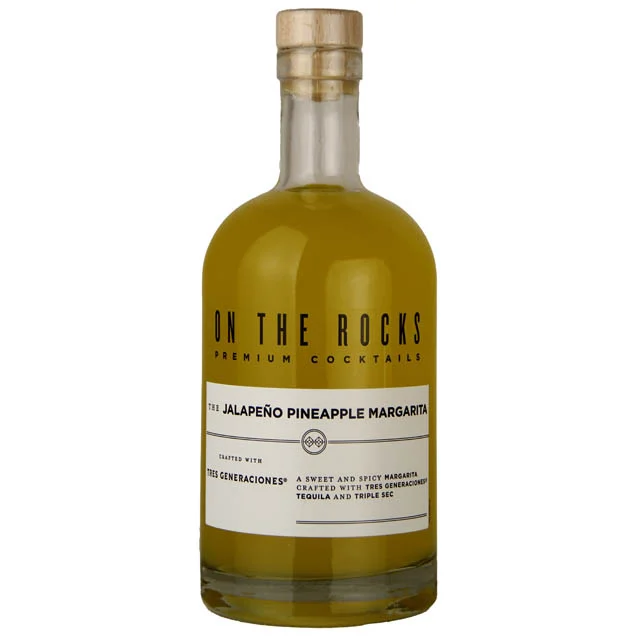 Tres Generaciones Tequila On The Rocks The Jalapeno Pineapple Margarita / 750 ml