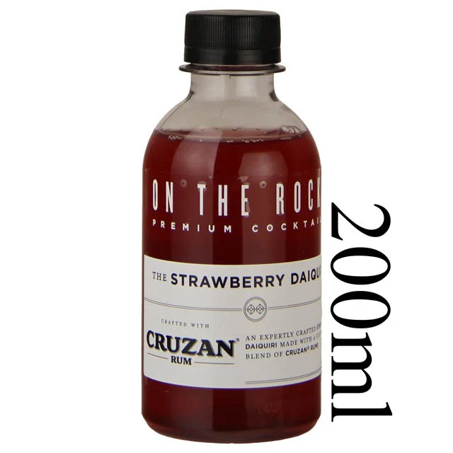 Cruzan Rum On The Rocks Strawberry Daiquiri / 200 ml