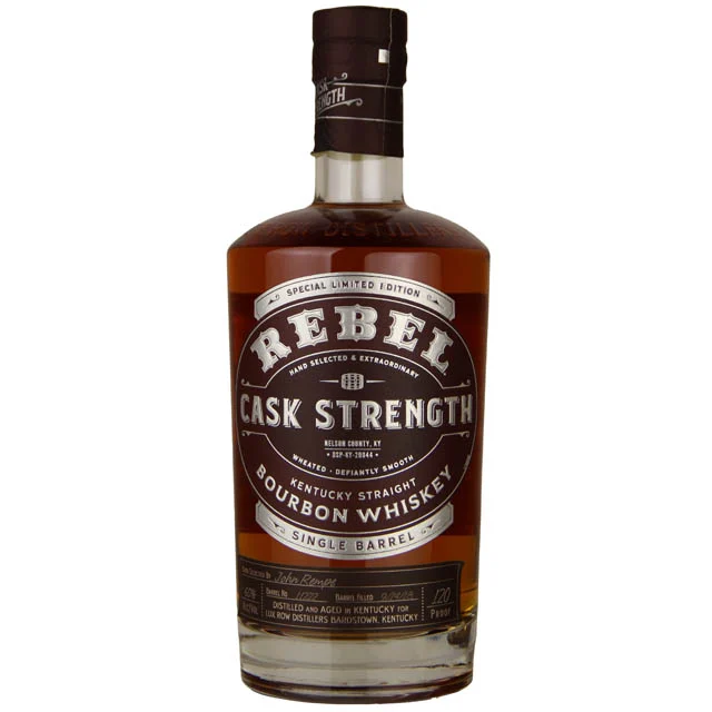 Rebel Yell Cask Strength Single Barrel Kentucky Straight Bourbon Whiskey / 750 ml