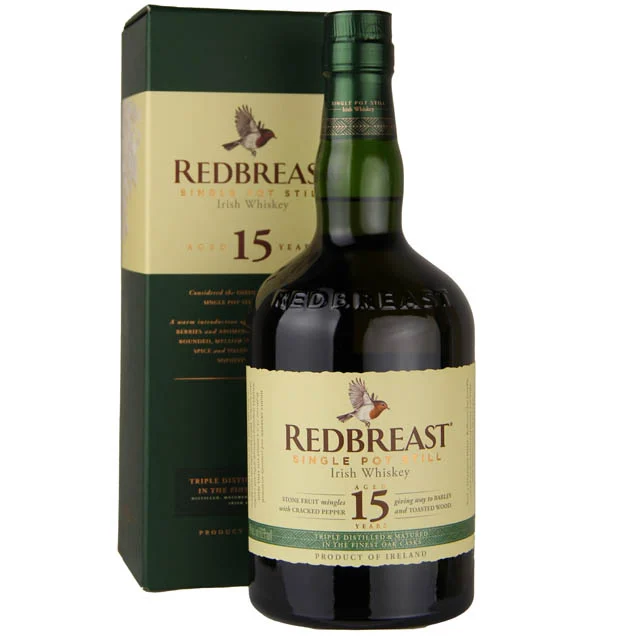 Redbreast 15 Year Old Pot Still Irish Whiskey / 750 ml