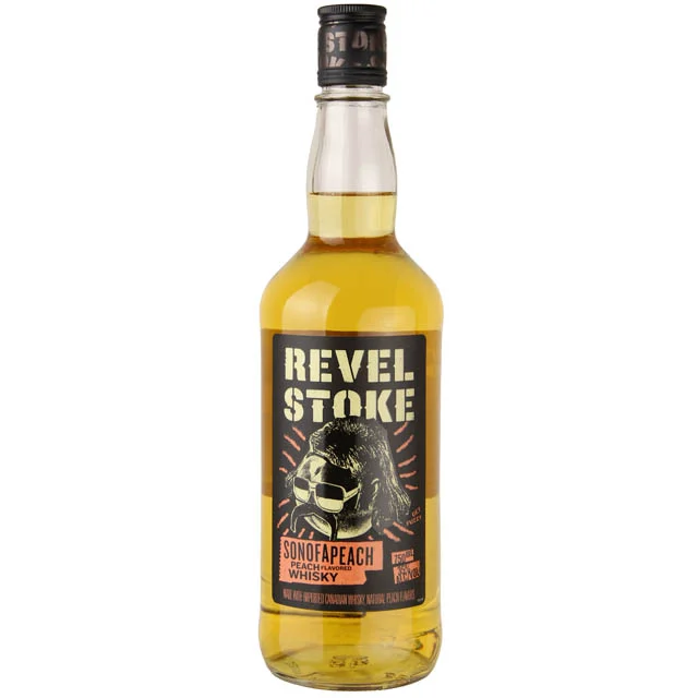 Revel Stoke Peach Flavored Whisky / 750 ml